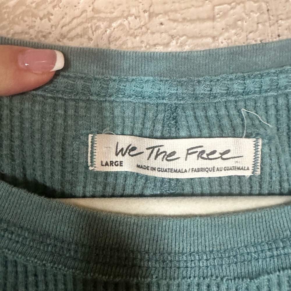 Free People Drop the Mic Long Sleeve Top - Picture 6 of 8